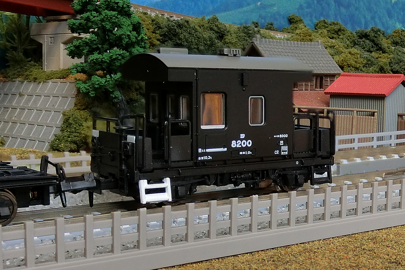 MicroAce A8574 国鉄(JR貨物) シキ800形大物車＋ヨ8000形車掌車 3両