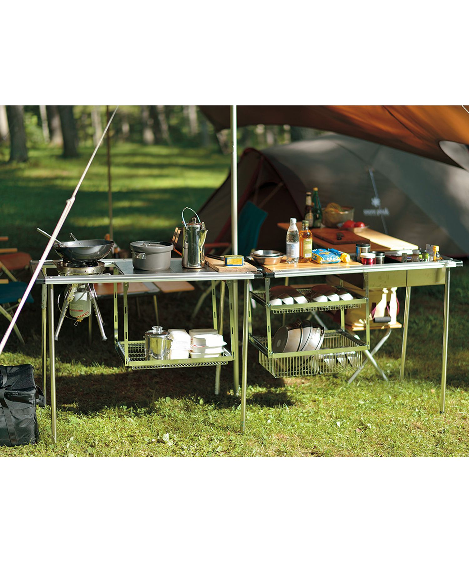 メッシュトレー 1unit 深型| スノーピーク(Snow Peak)