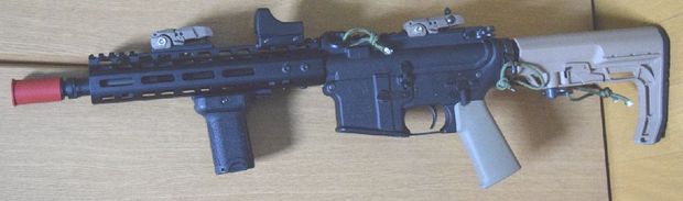東京マルイ CQBR BLOCK1 MWS ハンドガードが取れない(仮ジャンク)