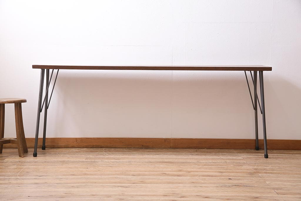 アパレルショップ展示テーブルやカフェ用鉄脚テーブル@大阪東京 50s60s