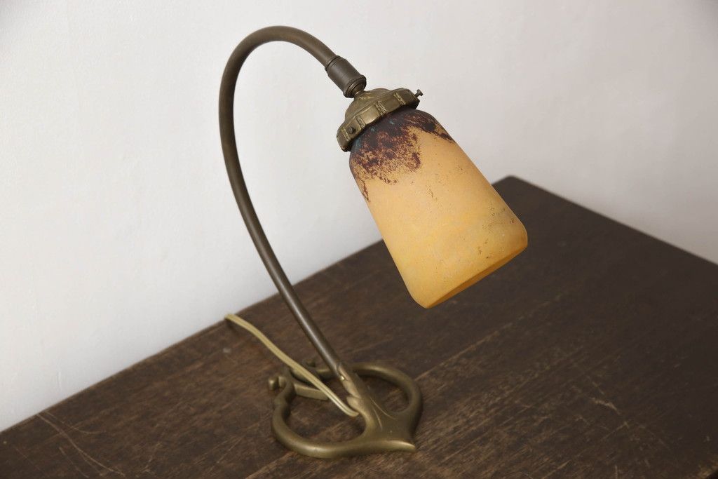 ドーム アール・デコランプ DAUM NANCY FRANCE アンティーク ドーム