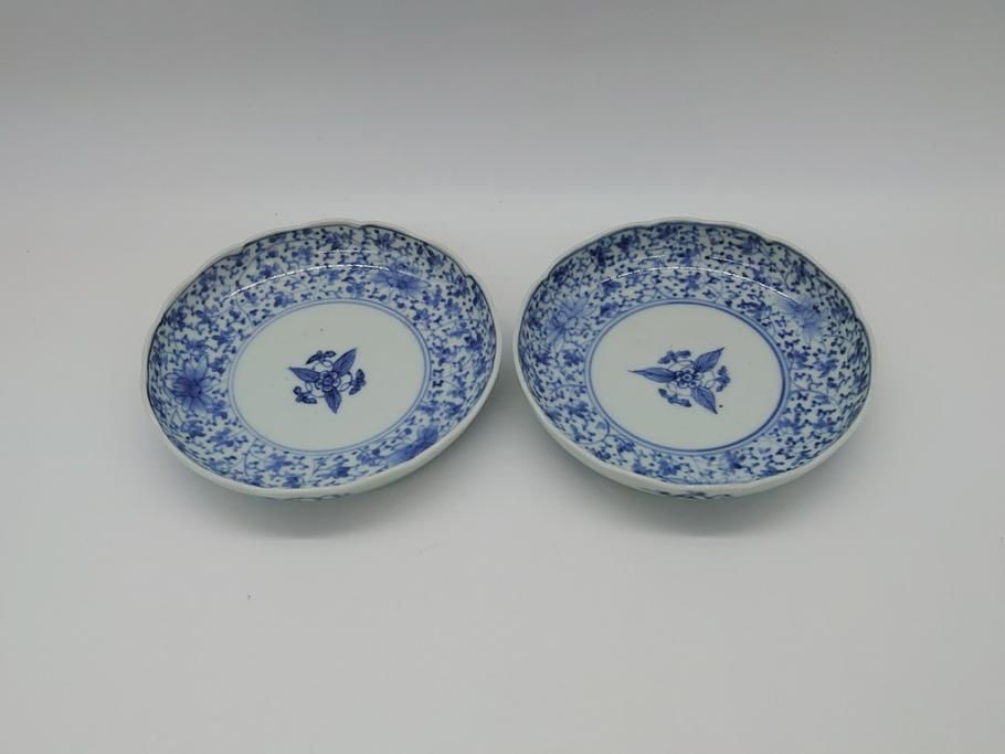 古伊万里 渦福銘 金彩 蓋付茶碗 角福 掌の骨董87.贋作・