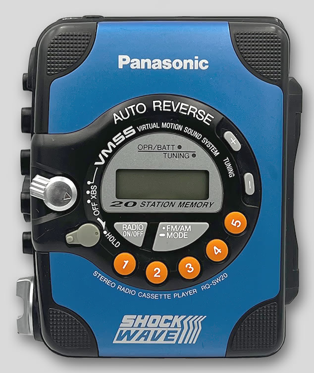 Panasonic SHOCK WAVE ウォークマン Amazon.com: Panasonic Shockwave