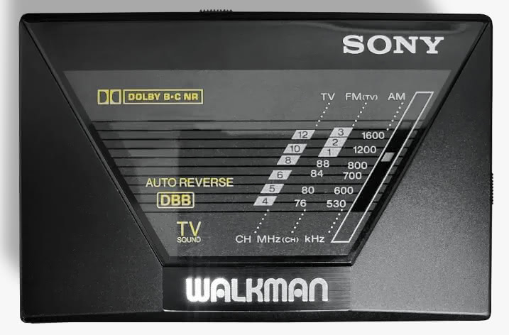 貴重 SONY WALKMAN ソニーウォークマン WM‐F550C 1988年