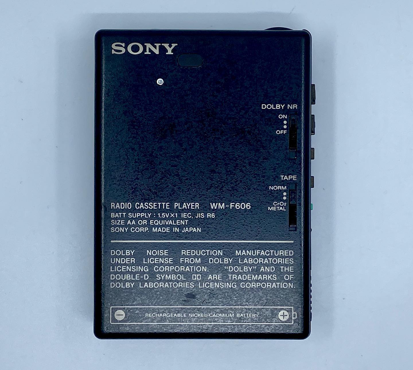 Sony WM-F606 ▷ Walkman.land