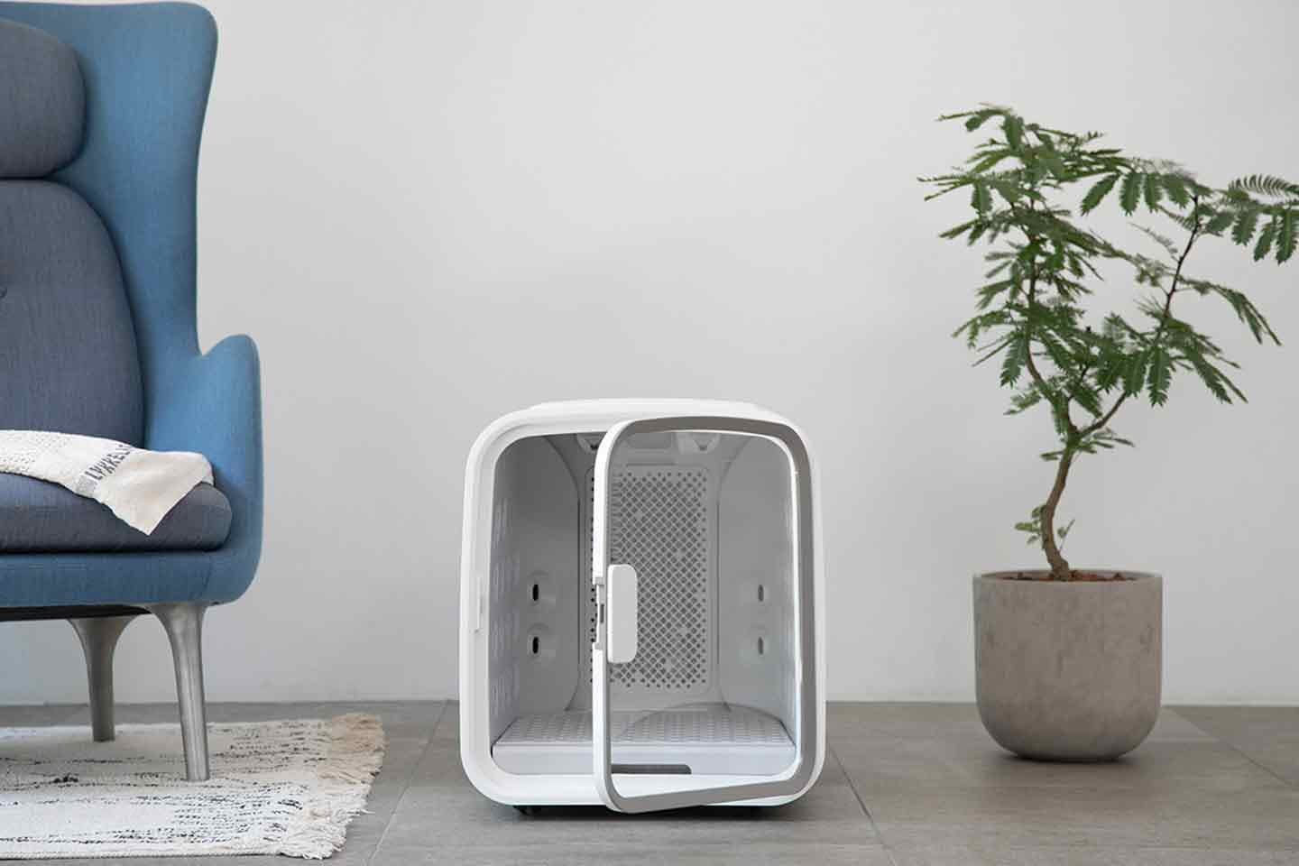 最短10分で乾く！ ペット専用ドライルーム『nello』 快適・安全に