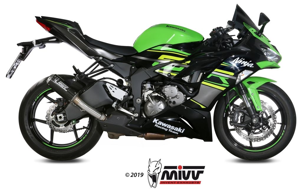 Webike | MIVV ミヴ MK3 スリップオンマフラー ZX-6R(K.050.SM3C