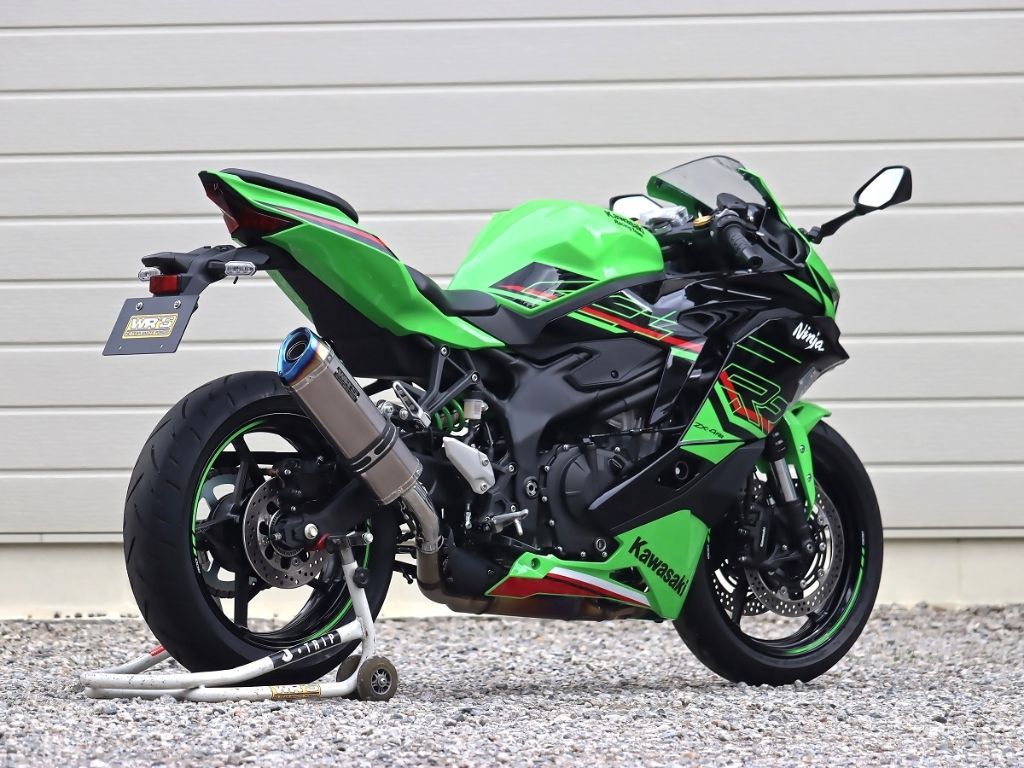 Webike | WR'S ダブルアールズ SS-OVALチタンサイレンサー ZX-25R SE