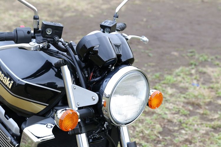 GS1200SS 純正イエローヘッドライトカバー