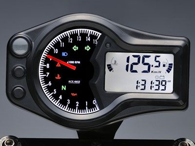 Webike | ACEWELL エースウェル 多機能デジタルメーター (ACE-6652