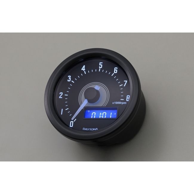 Webike | DAYTONA デイトナ VELONA タコメーター8000rpm表示 ブラック