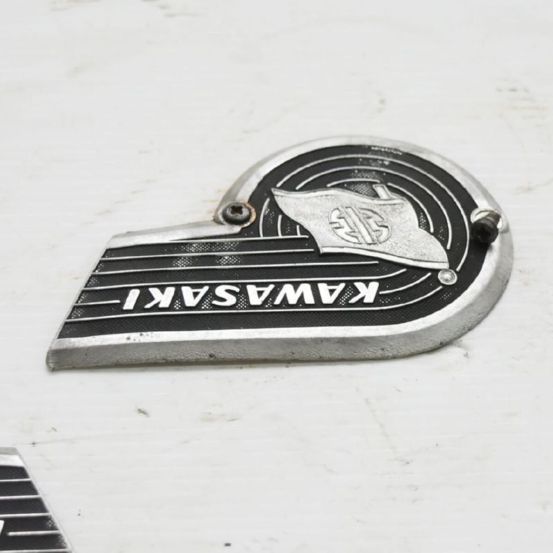 カワサキ純正カワサキメグロSG W 1タンクエンブレム新品未使用