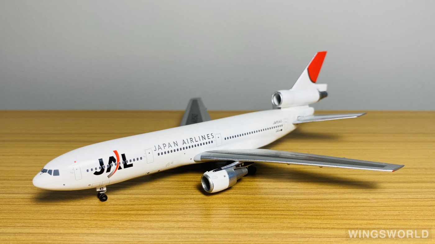 AeroClassics 1:400 McDonnell Douglas DC-10 Japan Airlines 日本航空