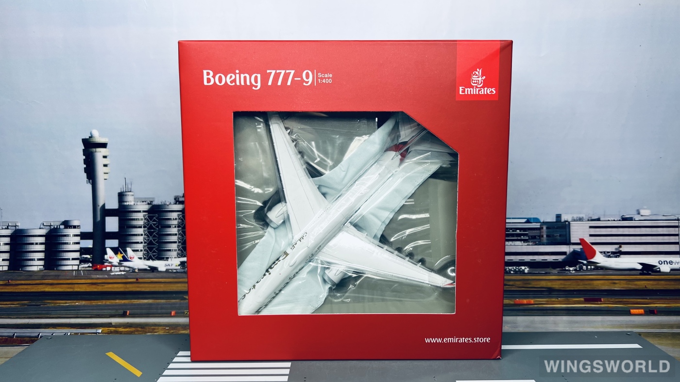 Geminijets 1:400 Boeing 777-9 Emirates 阿联酋航空GJUAE2160 A6-EZA