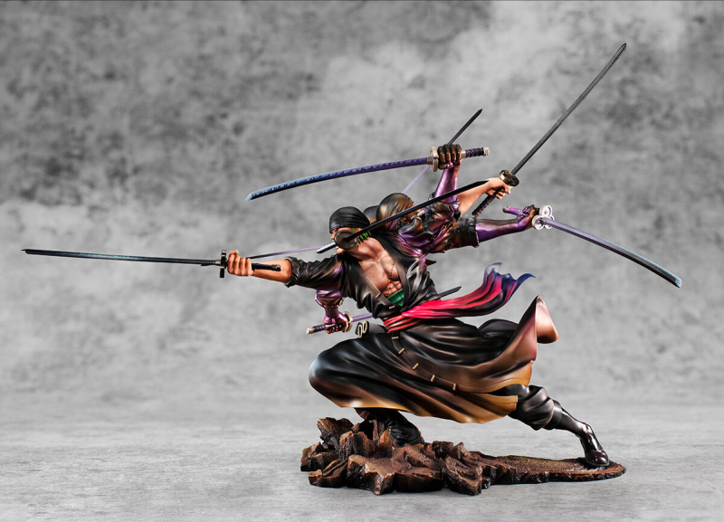 ゾロ鬼気九刀流阿修羅】鬼気 九刀流 阿修羅]ゾロが見せる気迫の