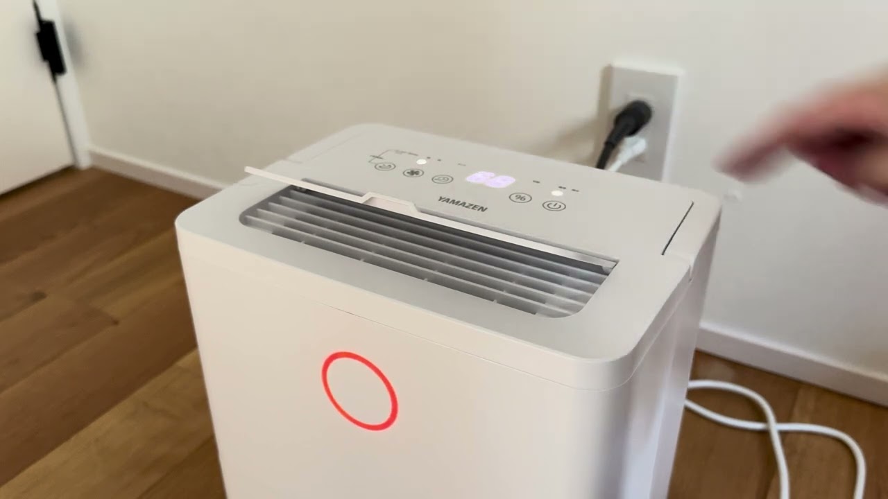 11r19 YAMAZEN 除湿機 YDC-J03(W) 2025年製 商品情報_除湿機 | 山善の
