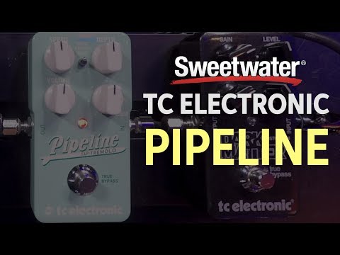 TC Electronic Pipeline Tremolo Pedal with Tap Tempo | Sweetwater