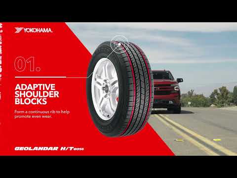 Yokohama Geolandar H/T G056 235/75R15 White Letter Tires | 110105604