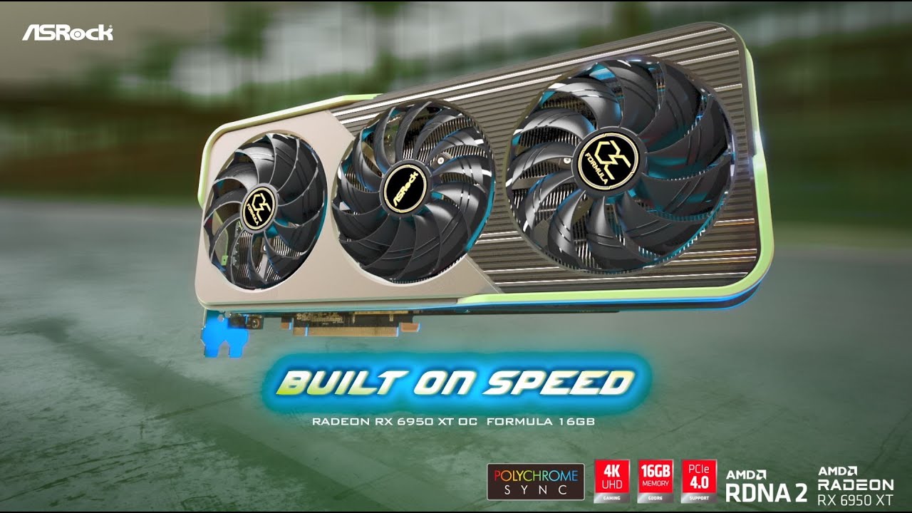 グラフィックボード・グラボ・ビデオカード Radeon rx6950XT ASRock RX6950XT OCF 16G | ASRock(アスロック) Radeon RX 6950 XT 搭載