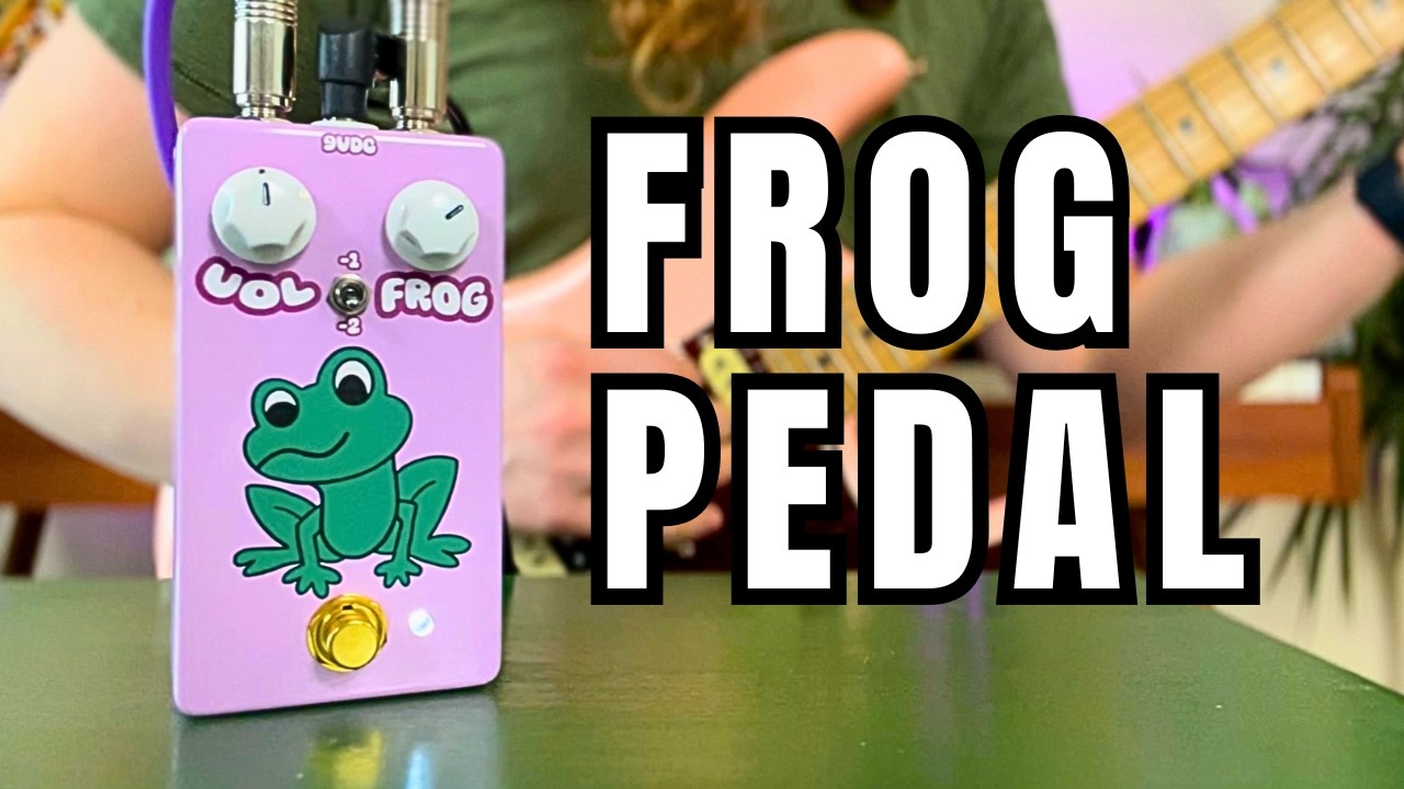 The Frog Pedal makes your guitar sound like a frog | Guitar World