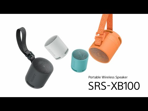 ブルートゥーススピーカー ブラック SRS-XB100 BC [防水 /Bluetooth