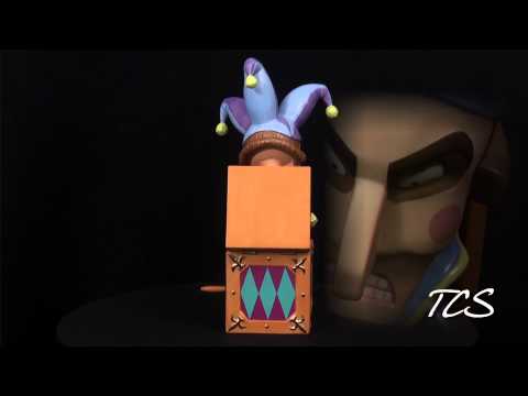 ディズニー WDCC 特大 希少 ファンタジア Jack in the Box ディズニー