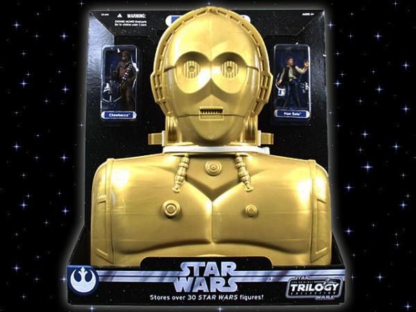 ケナー スター・ウォーズ C-3PO フィギュアキャリーケースとフィギュア