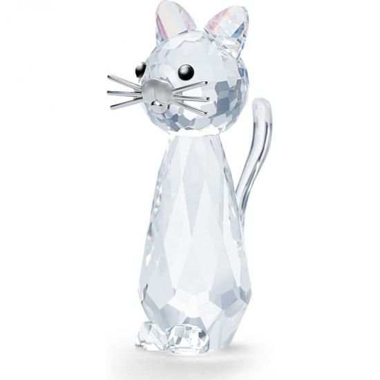 スワロフスキー 置物 メインクーン スワロフスキーメインクーン