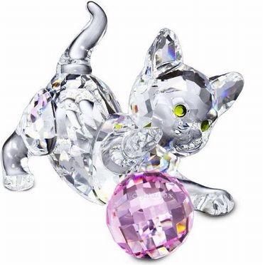 希少廃盤SWAROVSKIスワロフスキー猫ヴィンテージ 希少廃盤SWAROVSKI