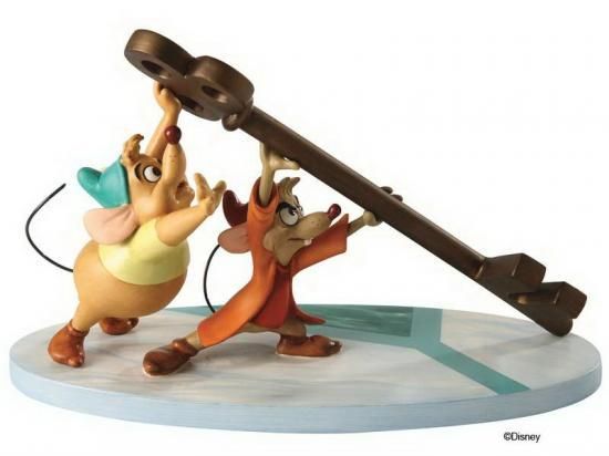 貴重】ディズニーシンデレラ ジャック&パーラー&スージー&ガス 4体 約