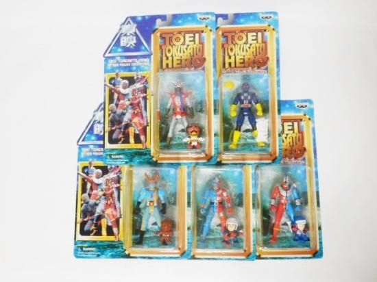 バンプレスト 東映特撮ヒーロー アクションフィギュアコレクション 全5