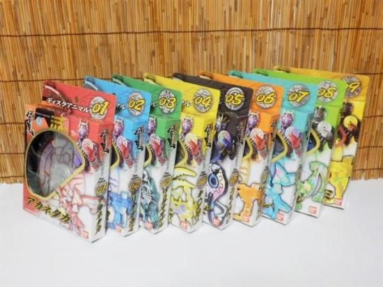 バンダイ 仮面ライダー響鬼 ディスクアニマル01～09 9個セット