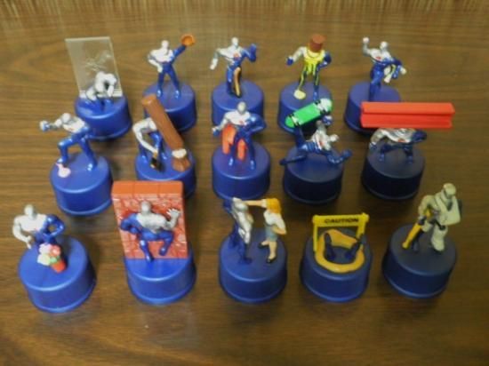 ペプシマン ボトルキャップ アクシデント編 全15種セット - 「宝の森