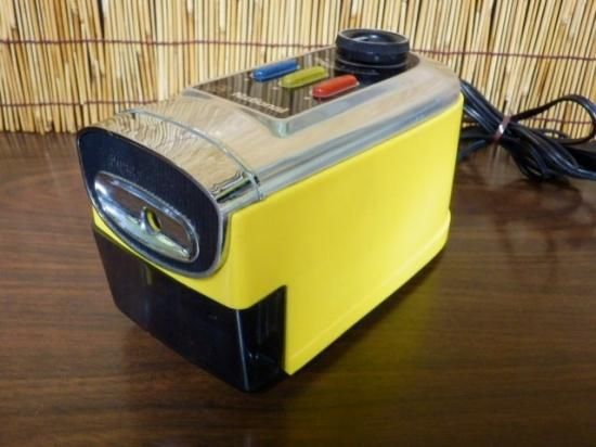 ナショナル 電気えんぴつ削り KP－60（黄） - 「宝の森」昭和