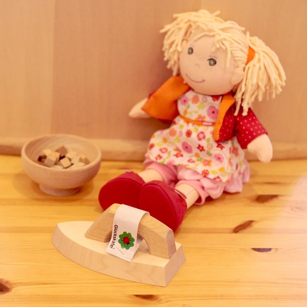 アンティーク おままごと アイロン台 セット ミニアイロン 洗濯ばさみ