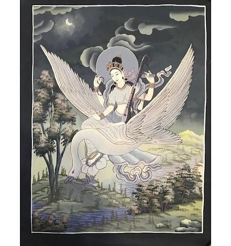 弁財天（べんざいてん／サラスヴァティー）Artistic gallery studio