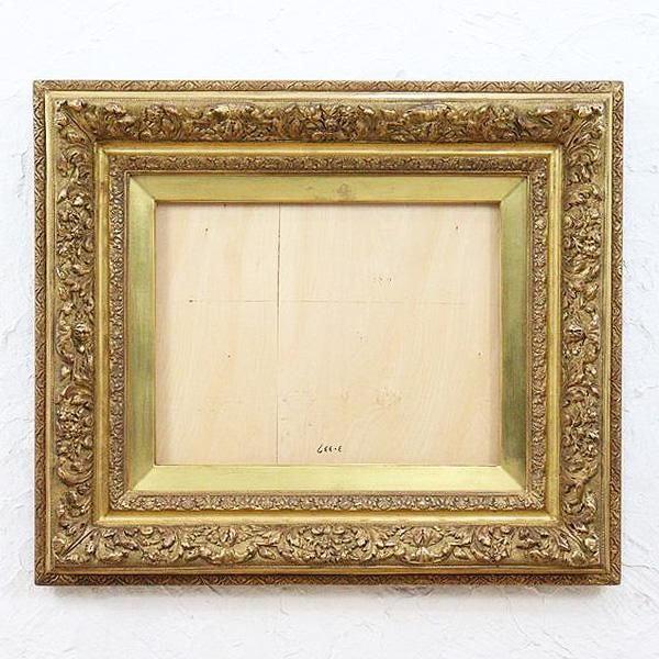 レア】1m超え 巨大 金フレーム 額縁 アンティーク調