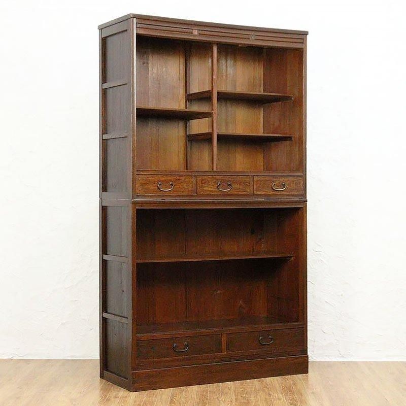 収納棚 キャビネット 箪笥 レトロ 古道具 チーク無垢材 ヴィンテージ