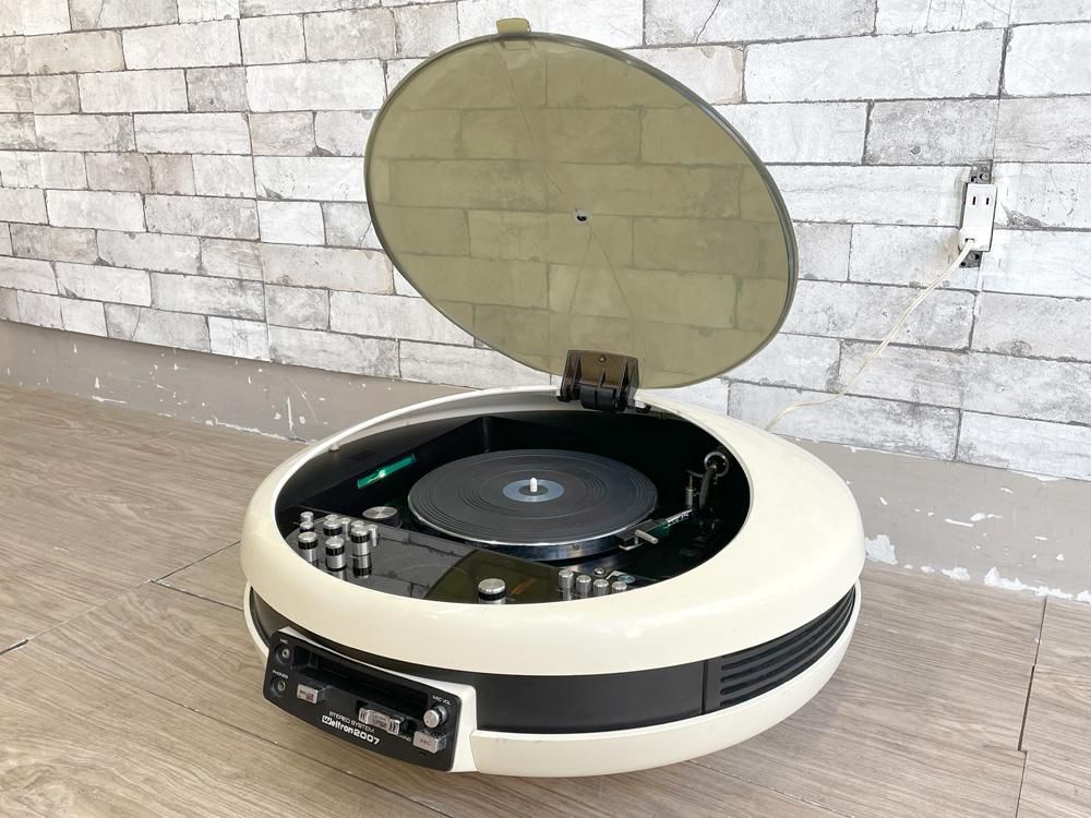 希少】weltron 2007ウエルトロン レコードプレーヤー スペースエイジ