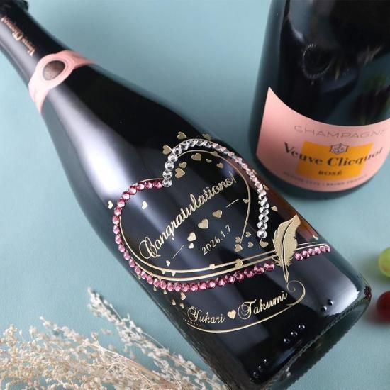 エレガントなロゼ ヴーヴ・クリコ ローズ・ラベル 750ml - お祝いに