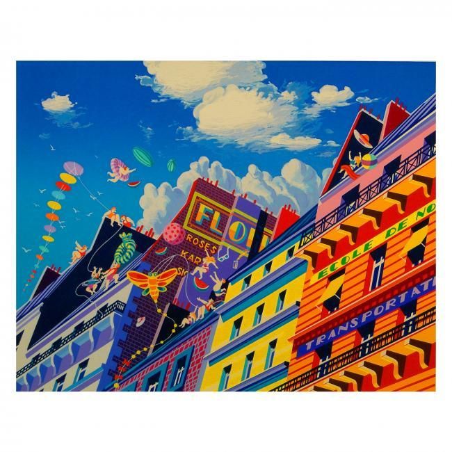 ヒロ・ヤマガタ 「リバーサイド」 ヒロヤマガタ リバーサイド | 絵画