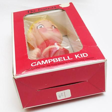 キャンベルスープより、キャンベルキッズ女の子ソフビドールです。