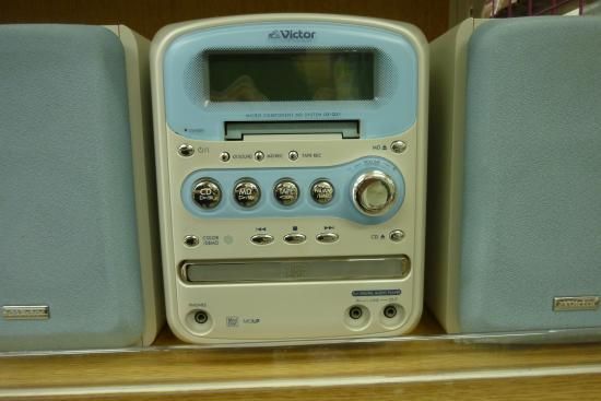 VICTOR ビクター MD/CD/カセットコンポ UX-QX1 - リサイクルショップ