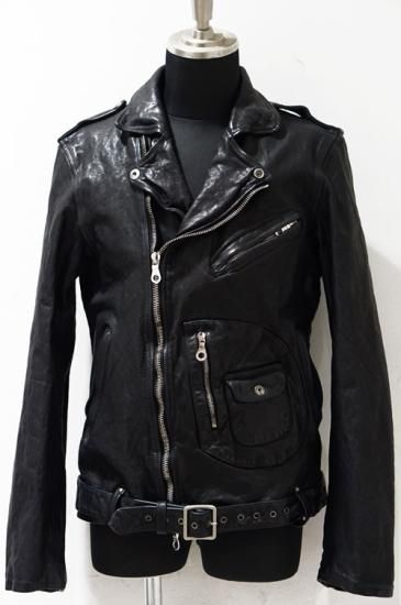 BACKLASH（バックラッシュ） イタリアンダブルショルダー製品染め