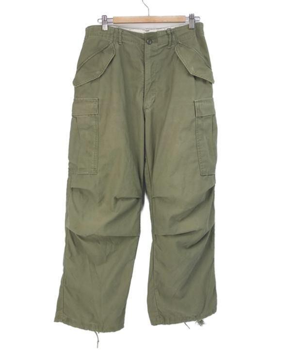 M-65 フィールドパンツ アルミジップ リペア SR 実寸W32L28 米軍 67年