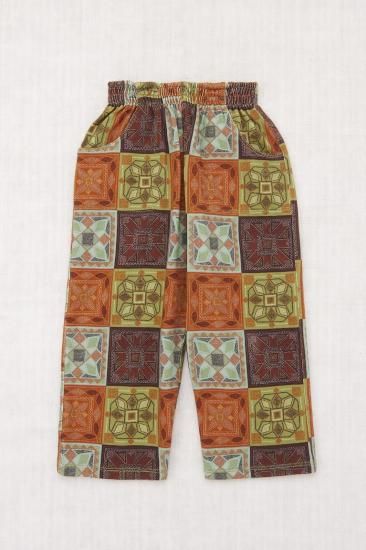 Misha and Puff Camp Pant - Chili Spice Cross Stitch - LILY SOURIRE