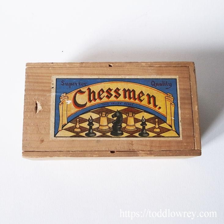 チェスをするには人生は短すぎる / Vintage Stanton Style Chessmen