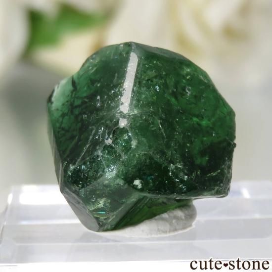 タンザニア産 クロムトルマリンの原石 No.1 - cute stone -