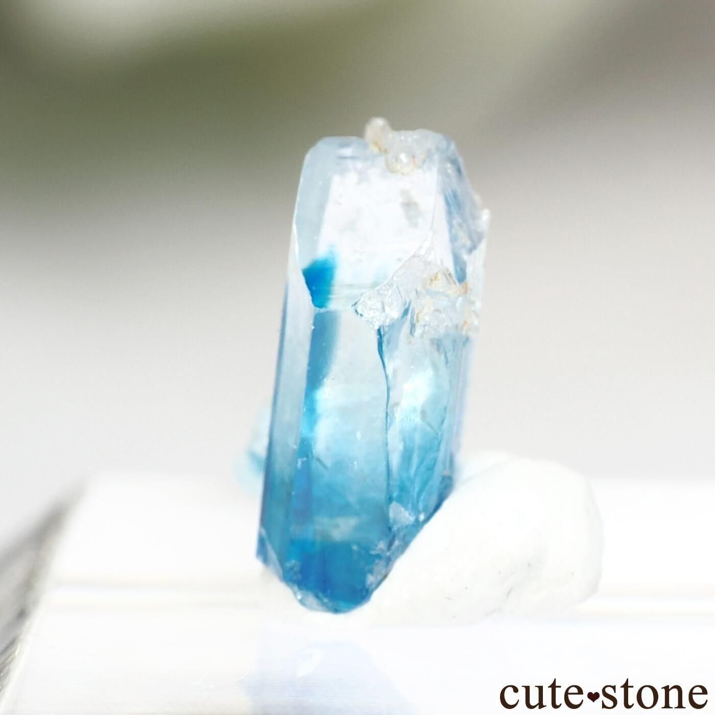 ジンバブエ Last Hope Mine産 ユークレースの原石 No.12 - cute stone -