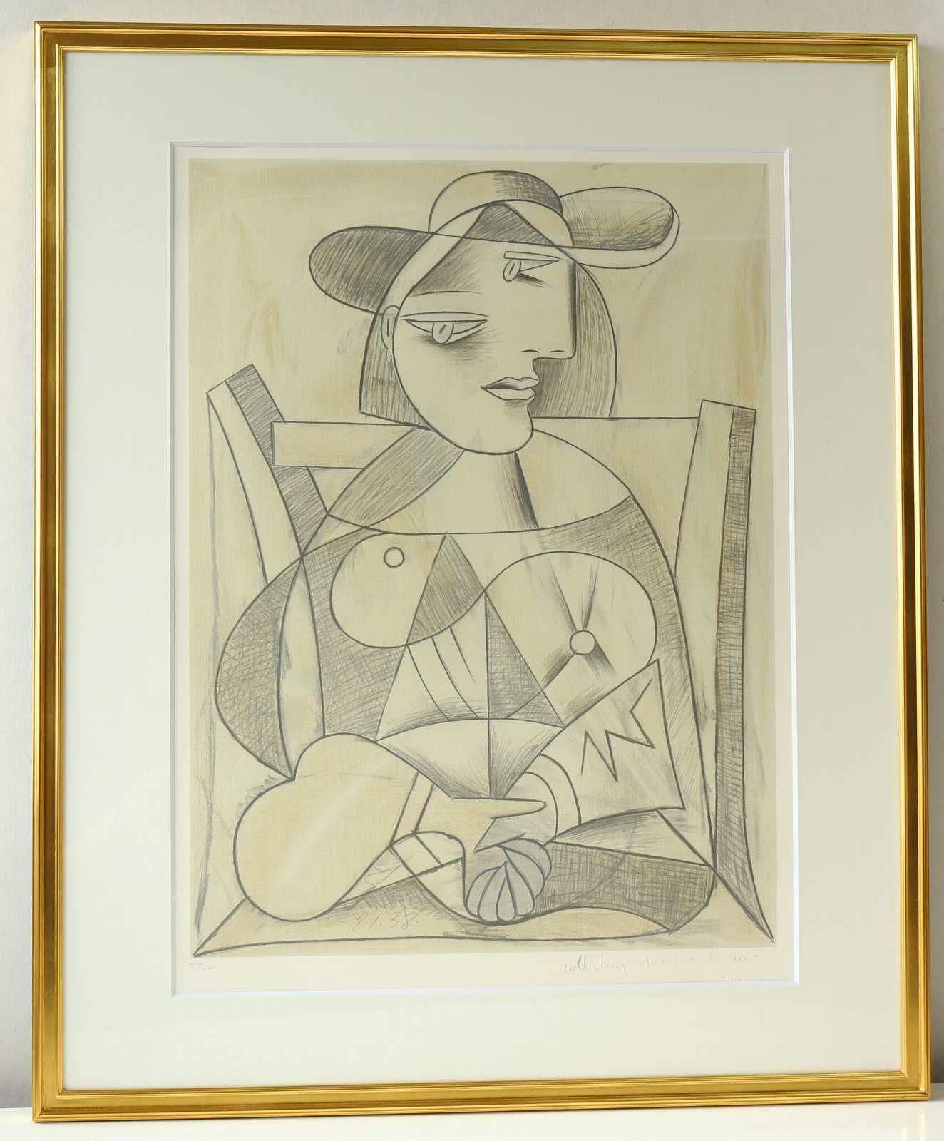 絵画 ピカソ リトグラフ ピカソ リトグラフ 本物保証エンボスBirl